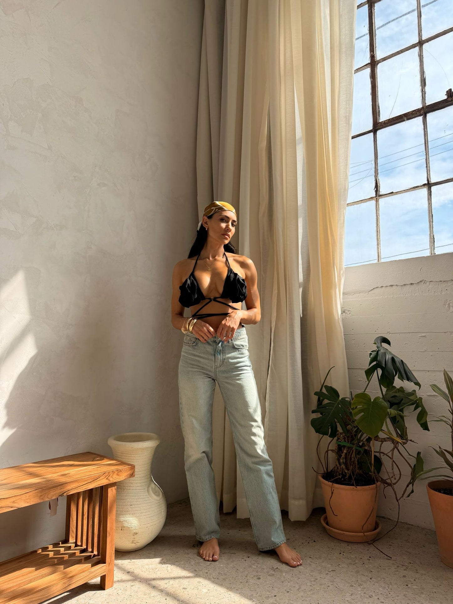 Flora Triangle Top