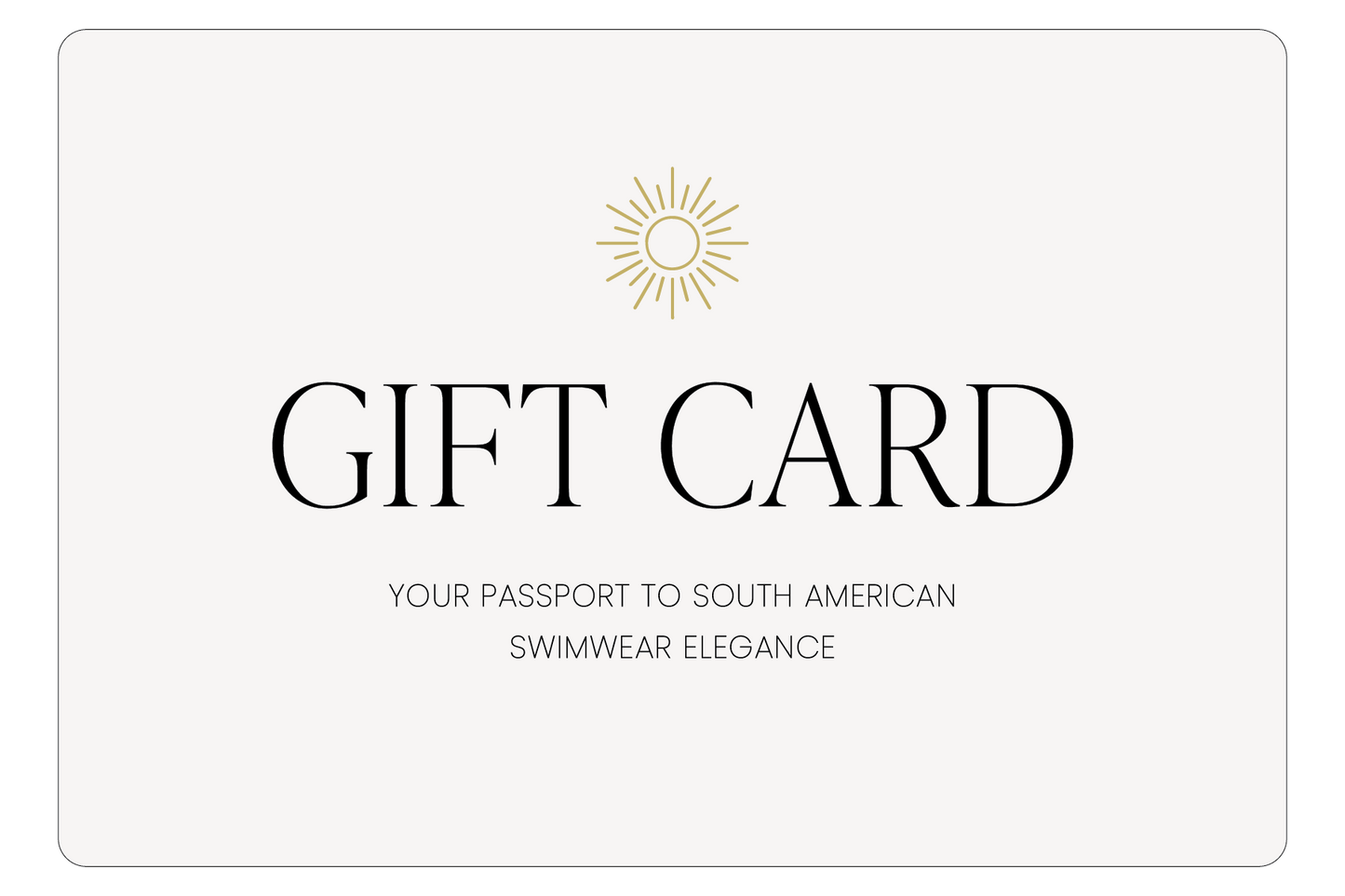 Casa Sol Gift Card